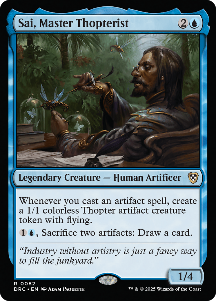 Sai, Master Thopterist [Aetherdrift Commander] | Gear Gaming Fayetteville