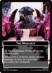 The Monarch (016) // Vibranium (015) Double-Sided Token [Marvel Super Heroes Commander Tokens] | Gear Gaming Fayetteville