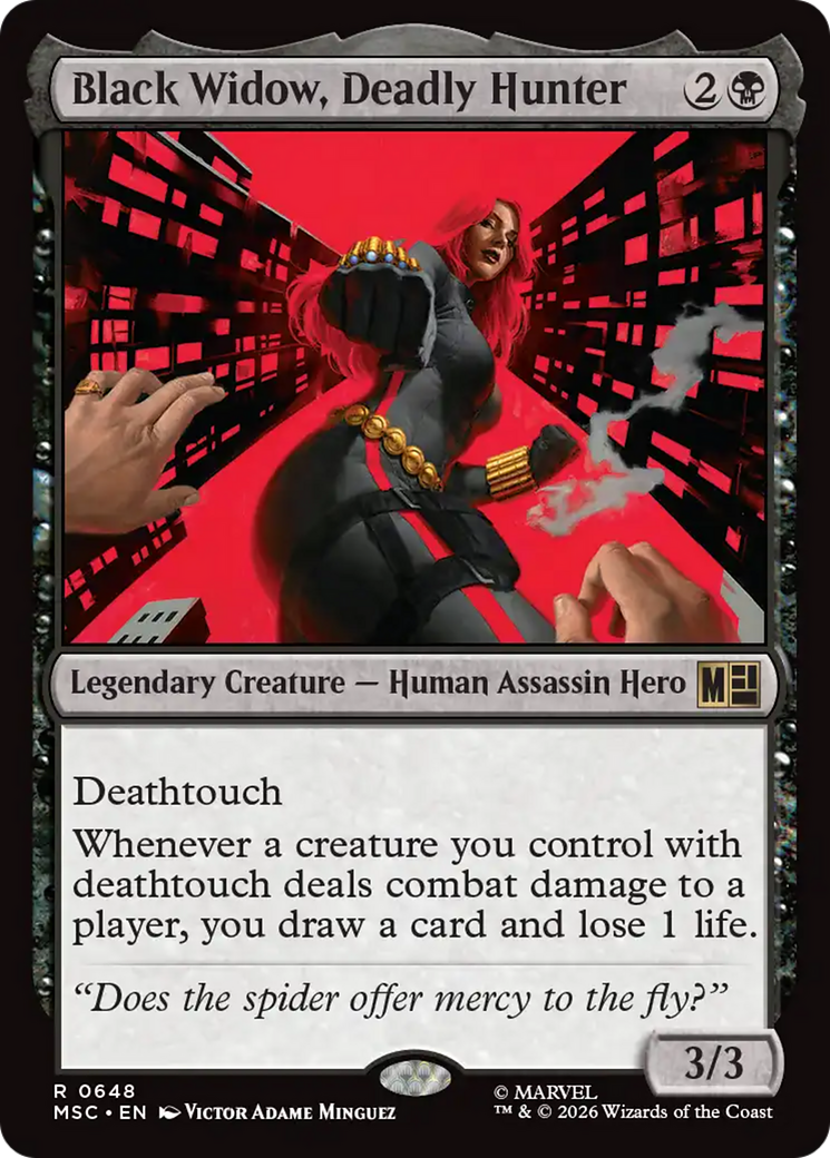 Black Widow, Deadly Hunter [Marvel Super Heroes Commander] | Gear Gaming Fayetteville