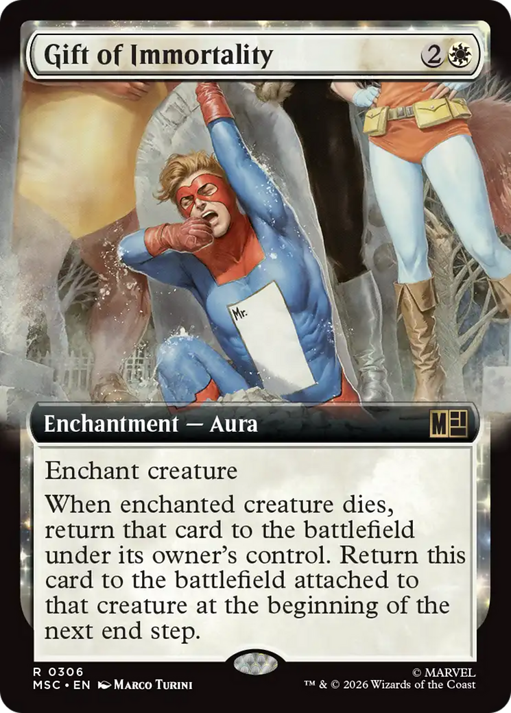 Gift of Immortality (Extended Art) [Marvel Super Heroes Commander] | Gear Gaming Fayetteville