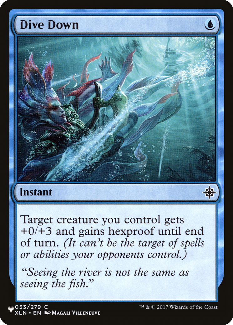 Dive Down [The List Reprints] | Gear Gaming Fayetteville