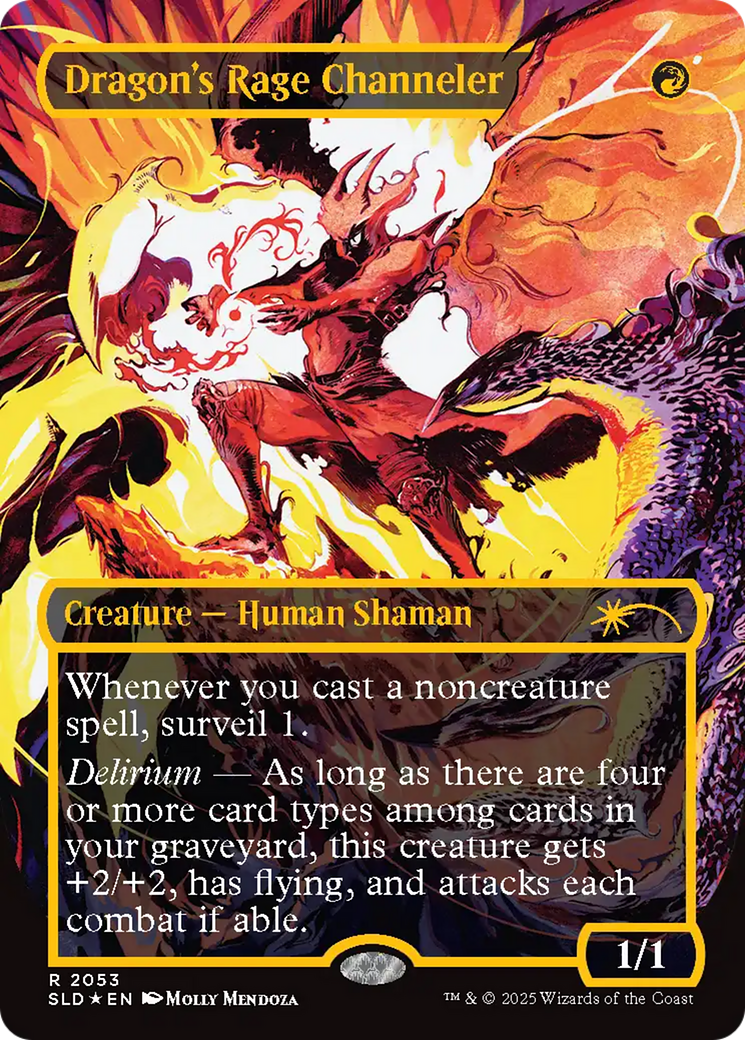 Dragon's Rage Channeler (2053) (Raised Foil) [Secret Lair Drop Series] | Gear Gaming Fayetteville