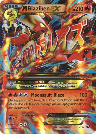 M Blaziken EX (XY86) (Jumbo Card) [XY: Black Star Promos] | Gear Gaming Fayetteville