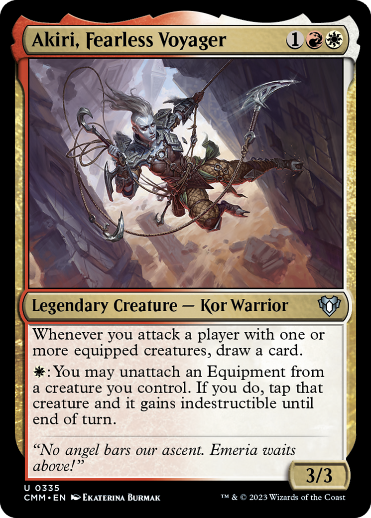 Akiri, Fearless Voyager [Commander Masters] | Gear Gaming Fayetteville