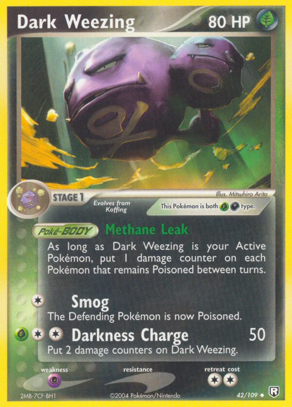 Dark Weezing (42/109) [EX: Team Rocket Returns] | Gear Gaming Fayetteville