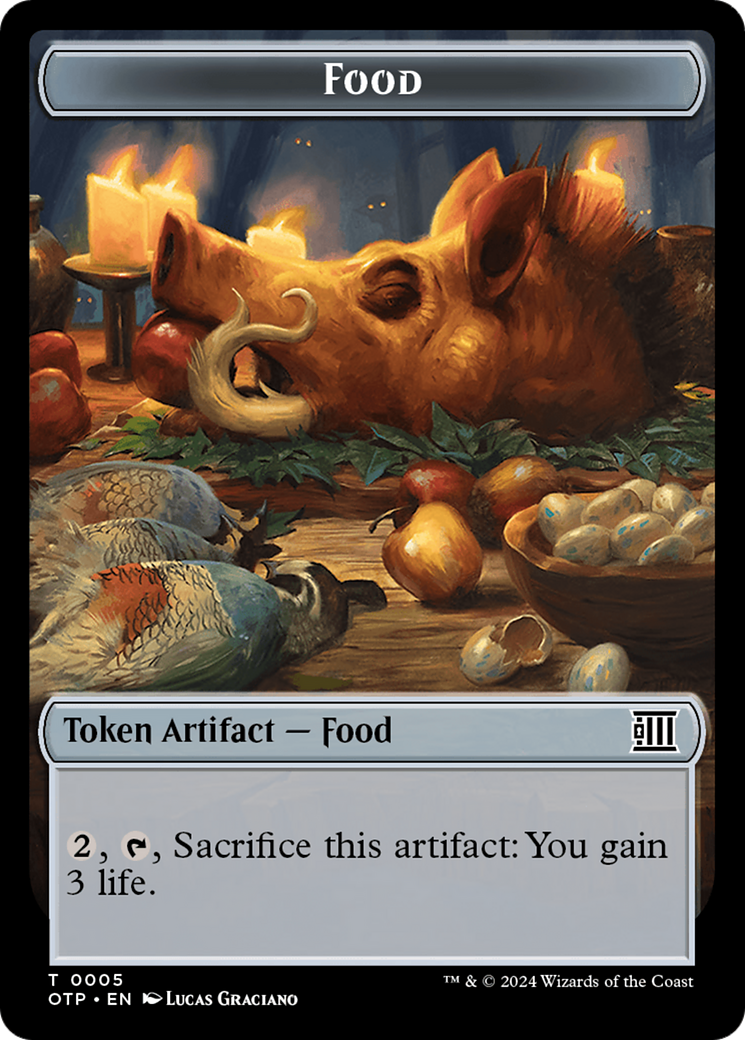 Food Token [Outlaws of Thunder Junction: Breaking News Tokens] | Gear Gaming Fayetteville