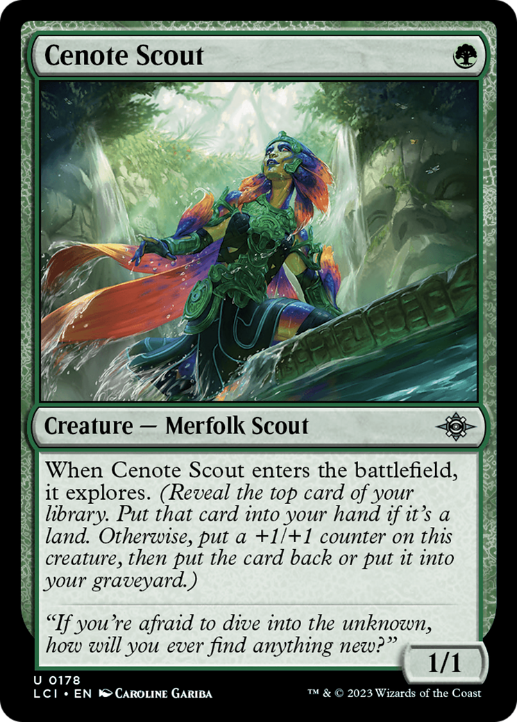 Cenote Scout [The Lost Caverns of Ixalan] | Gear Gaming Fayetteville