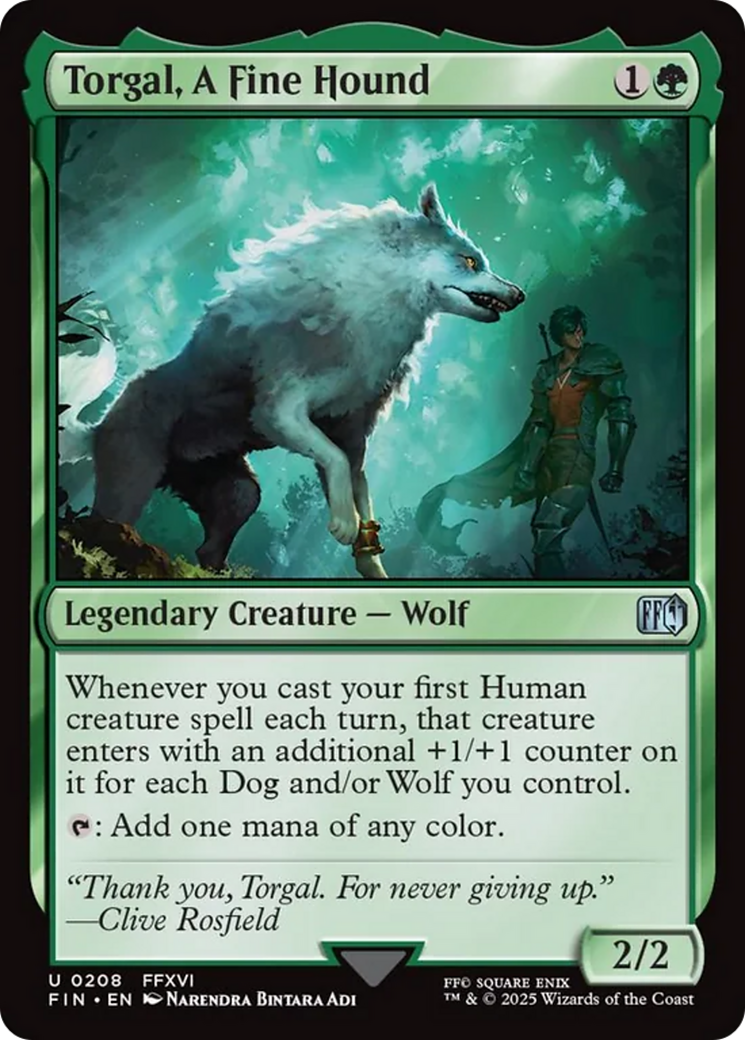 Torgal, A Fine Hound [FINAL FANTASY] | Gear Gaming Fayetteville