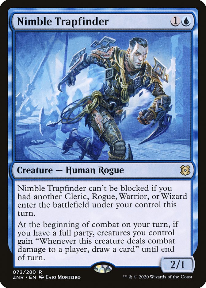 Nimble Trapfinder [Zendikar Rising] | Gear Gaming Fayetteville