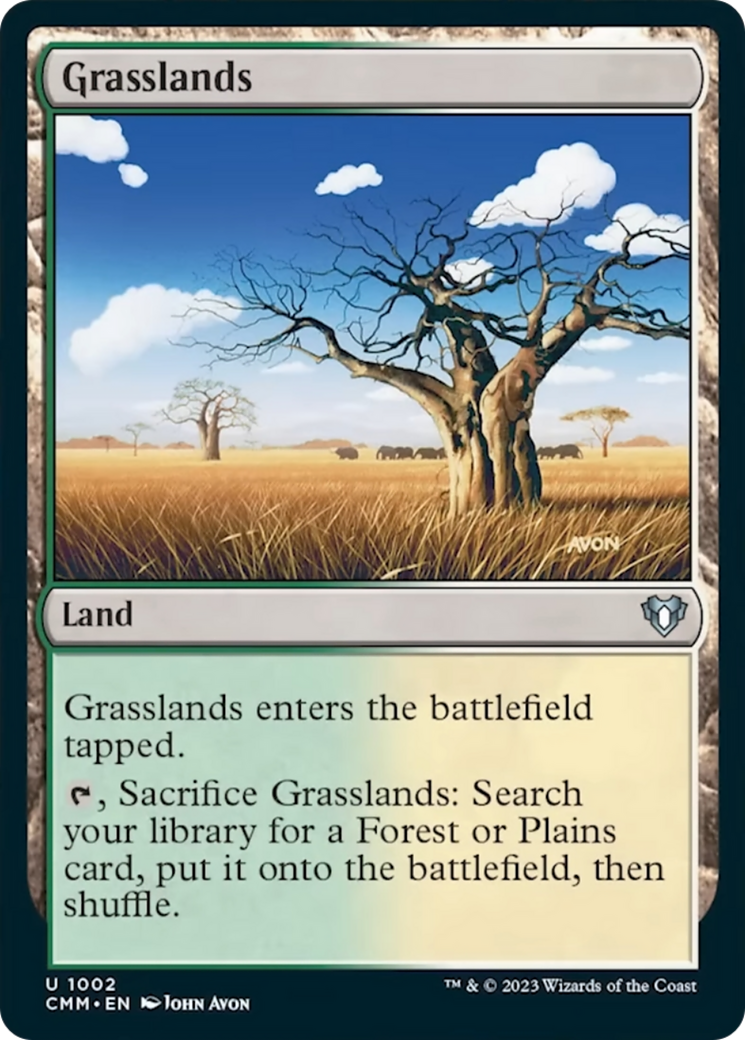 Grasslands [Commander Masters] | Gear Gaming Fayetteville