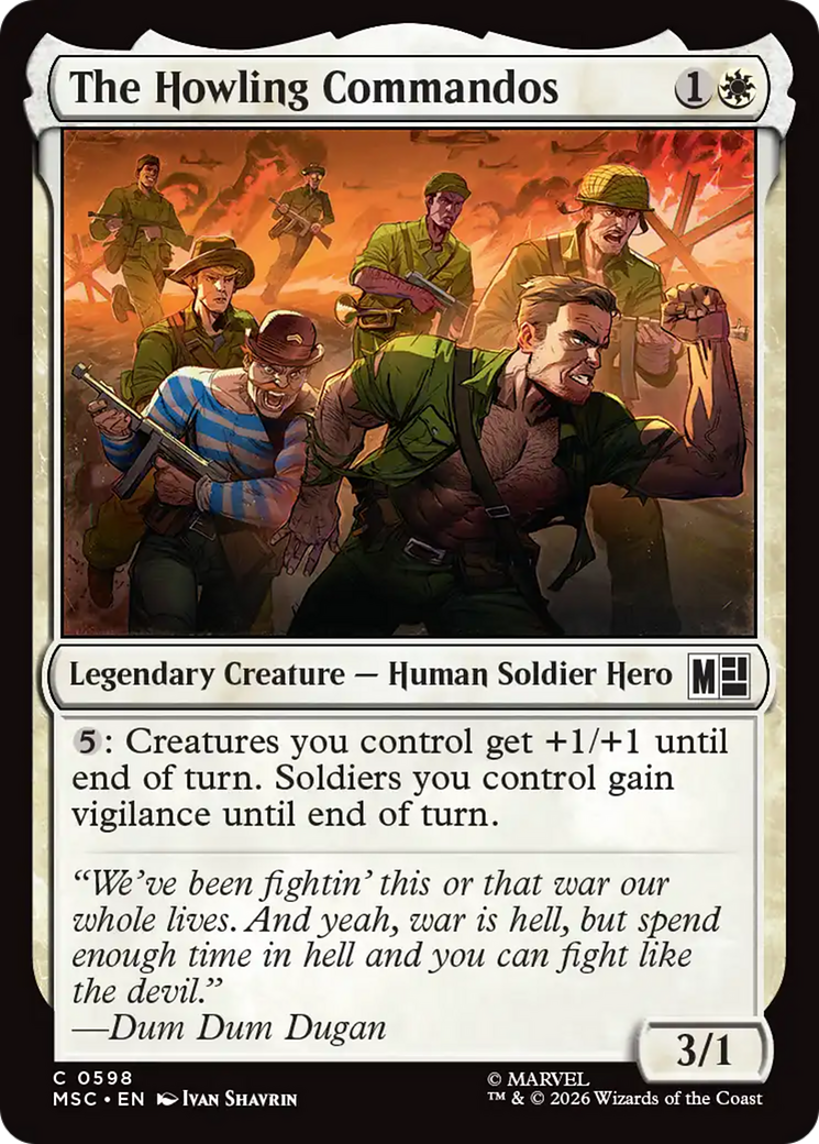 The Howling Commandos [Marvel Super Heroes Commander] | Gear Gaming Fayetteville