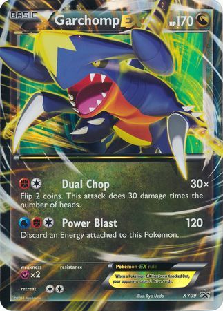 Garchomp EX (XY09) (Jumbo Card) [XY: Black Star Promos] | Gear Gaming Fayetteville