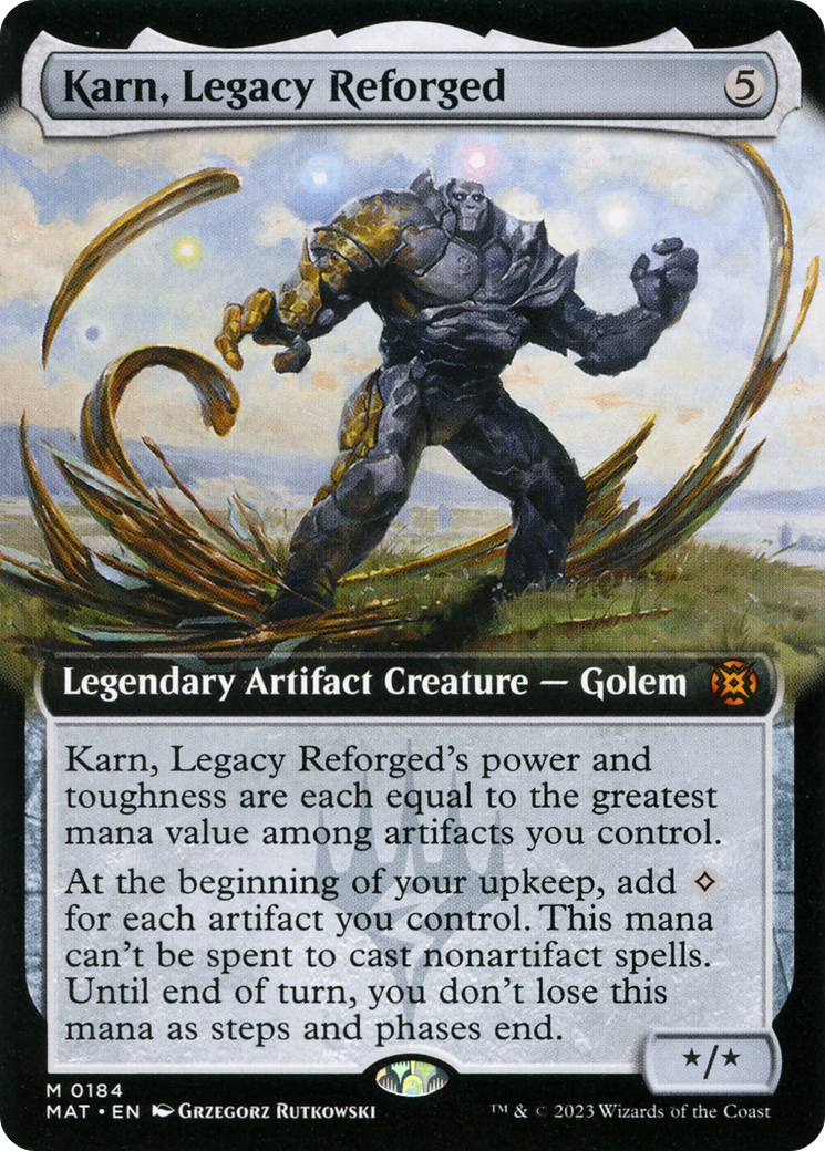 Karn, Legacy Reforged (Extended Art) [March of the Machine: The Aftermath] | Gear Gaming Fayetteville