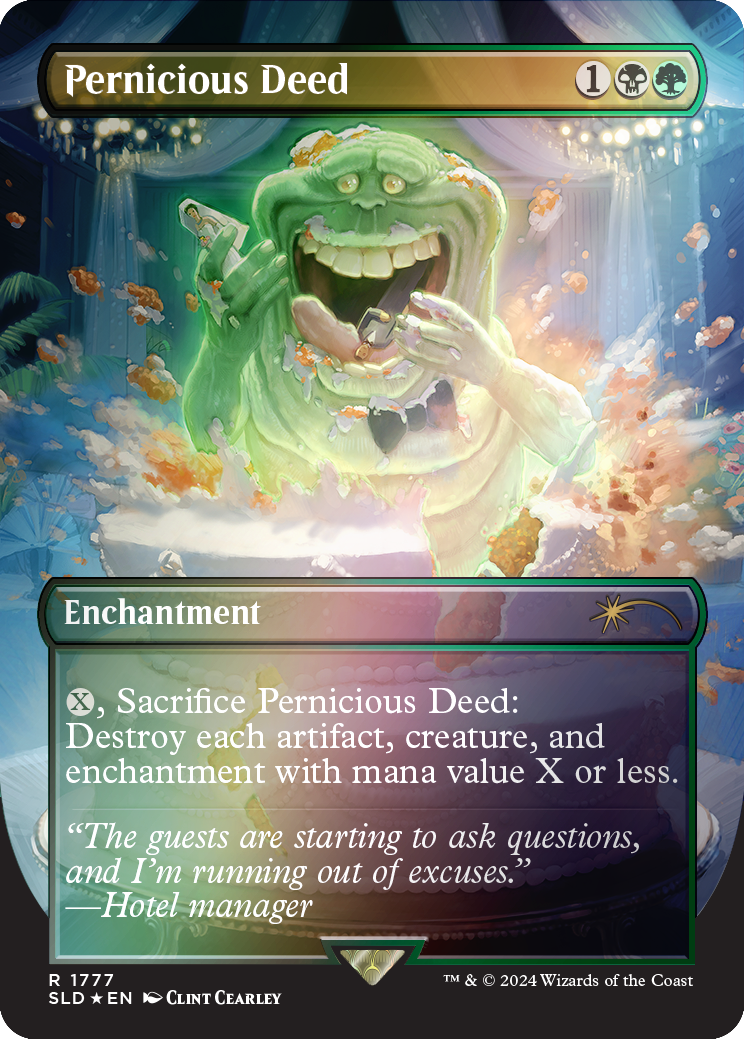 Pernicious Deed (Rainbow Foil) [Secret Lair Drop Series] | Gear Gaming Fayetteville