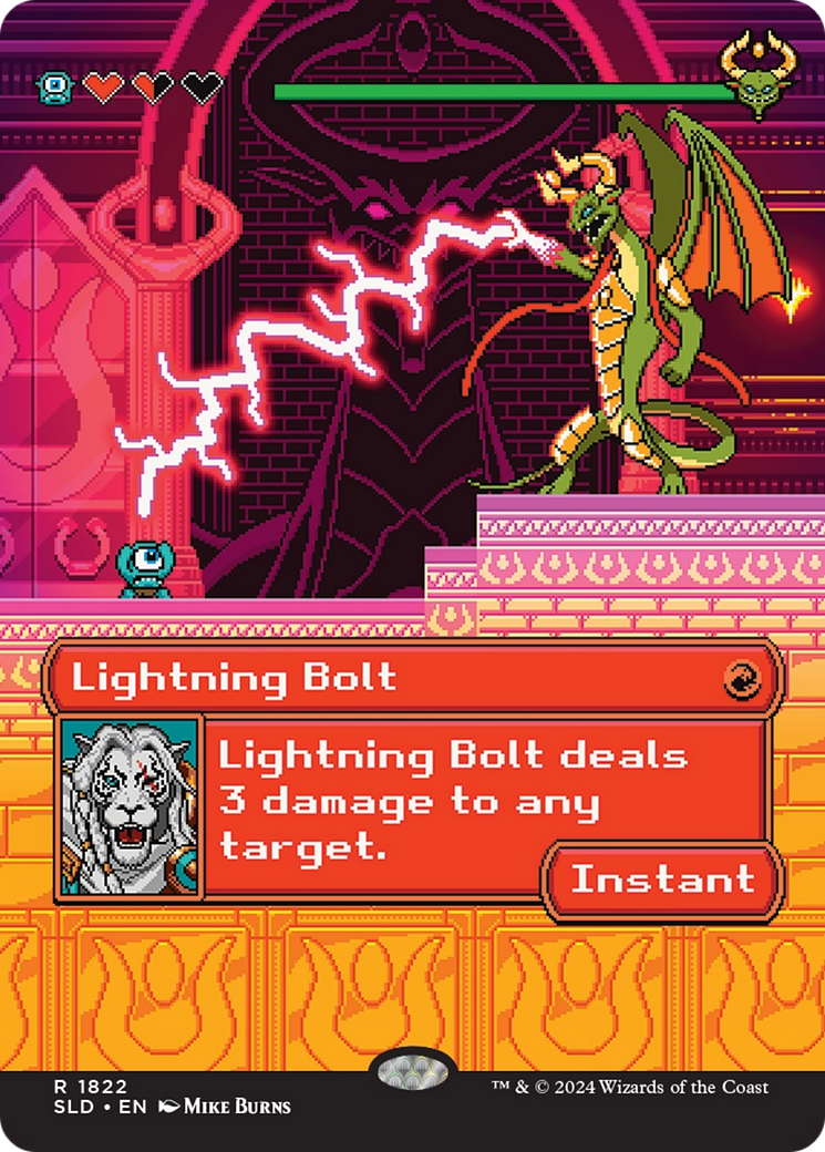 Lightning Bolt (1822) (Rainbow Foil) [Secret Lair Drop Series] | Gear Gaming Fayetteville