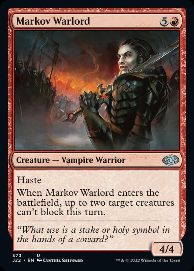 Markov Warlord [Jumpstart 2022] | Gear Gaming Fayetteville