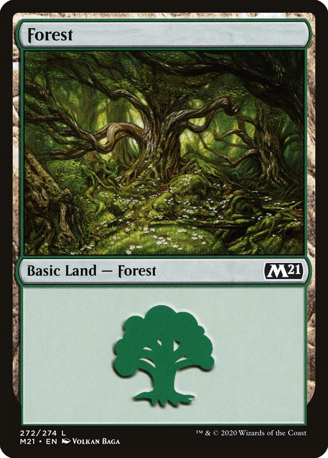 Forest (272) [Core Set 2021] | Gear Gaming Fayetteville