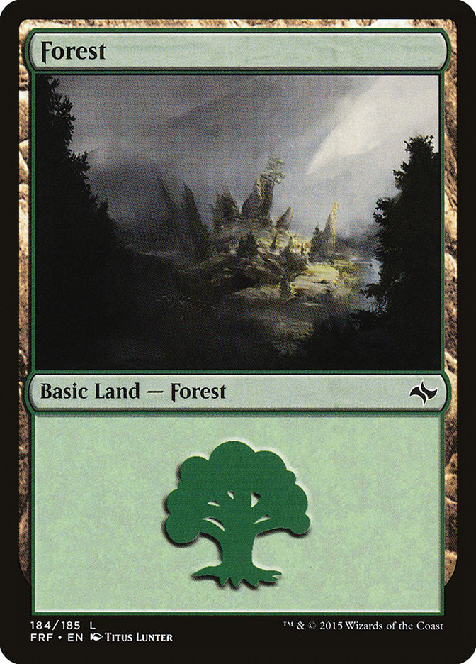 Forest (184) [Fate Reforged] | Gear Gaming Fayetteville