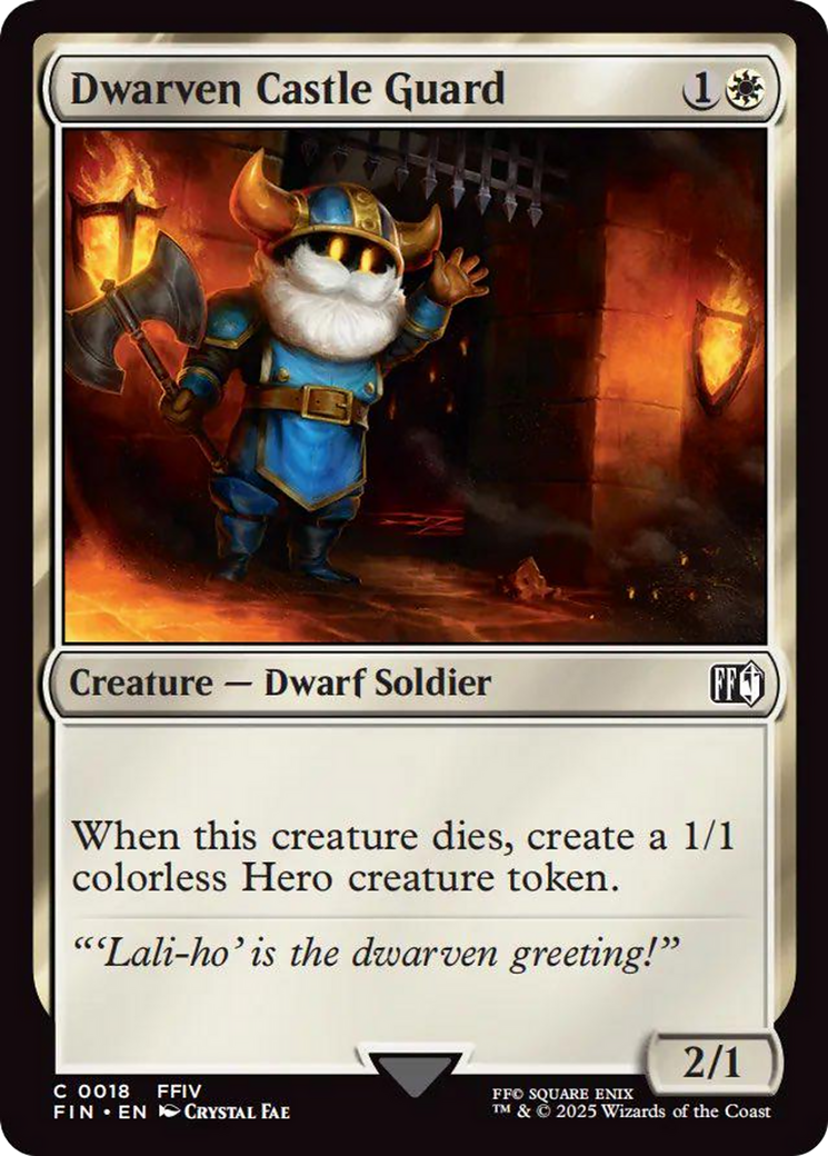 Dwarven Castle Guard [FINAL FANTASY] | Gear Gaming Fayetteville