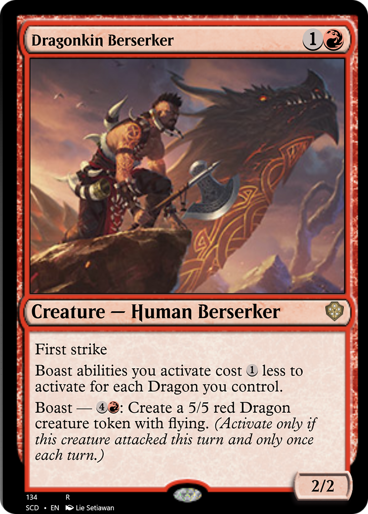 Dragonkin Berserker [Starter Commander Decks] | Gear Gaming Fayetteville