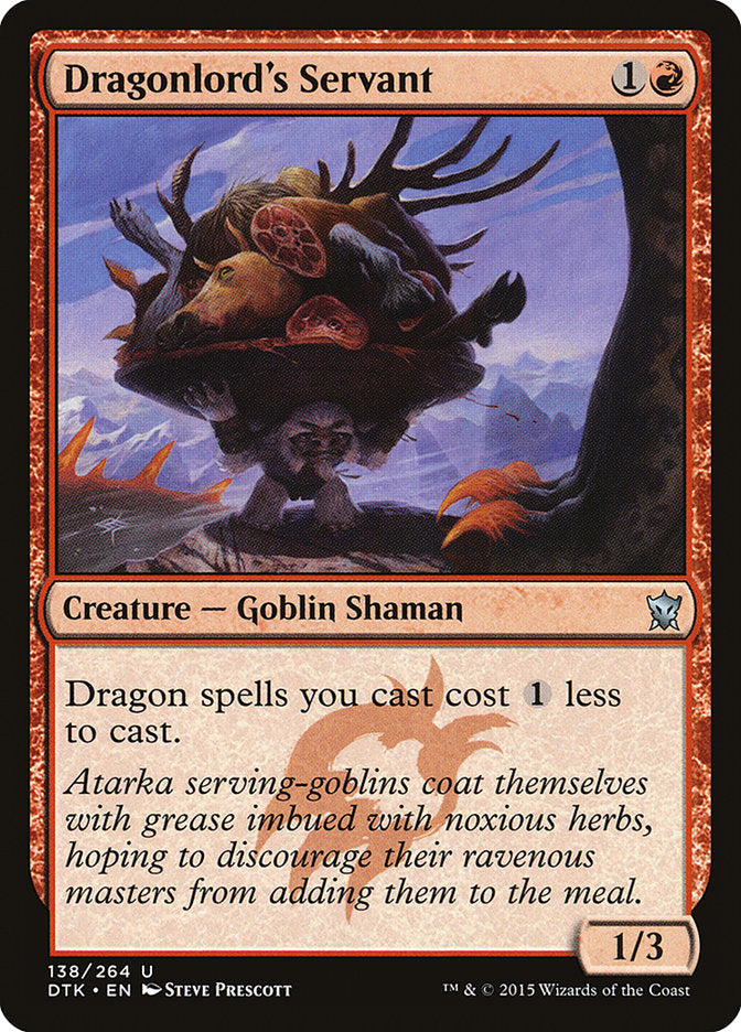 Dragonlord's Servant [Dragons of Tarkir] | Gear Gaming Fayetteville