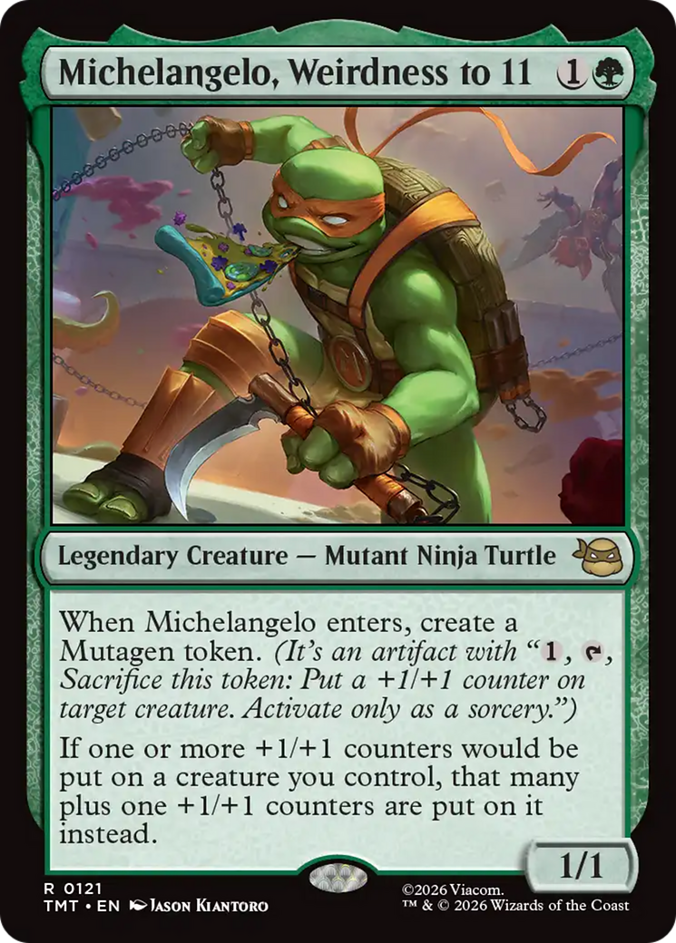 Michelangelo, Weirdness to 11 [Teenage Mutant Ninja Turtles] | Gear Gaming Fayetteville