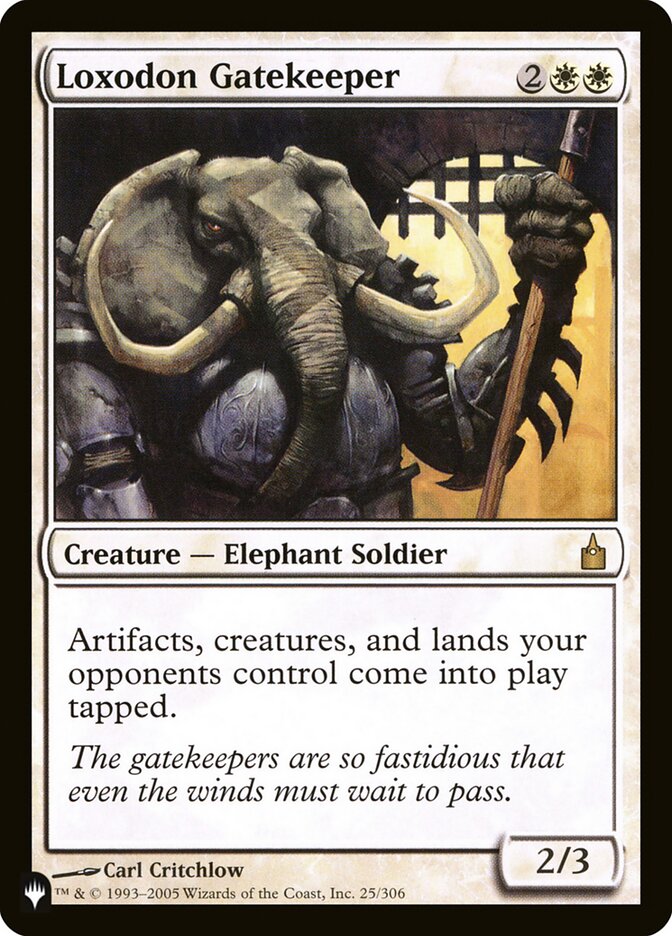 Loxodon Gatekeeper [The List] | Gear Gaming Fayetteville