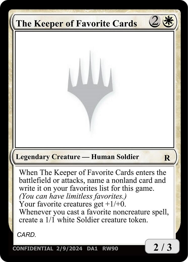 The Keeper of Favorite Cards (2/9/2024) [Unknown Event] | Gear Gaming Fayetteville