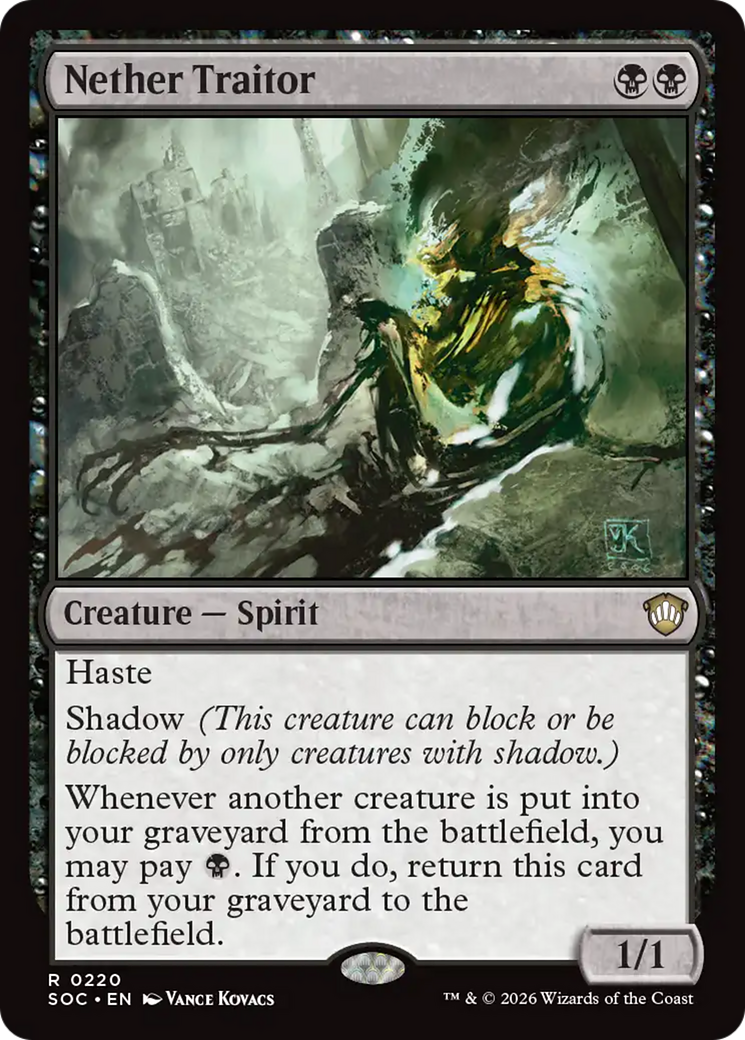 Nether Traitor [Secrets of Strixhaven Commander] | Gear Gaming Fayetteville