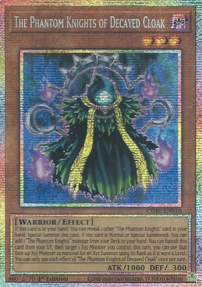 The Phantom Knights of Decayed Cloak (Starlight Rare) [CORI-EN018] Starlight Rare | Gear Gaming Fayetteville