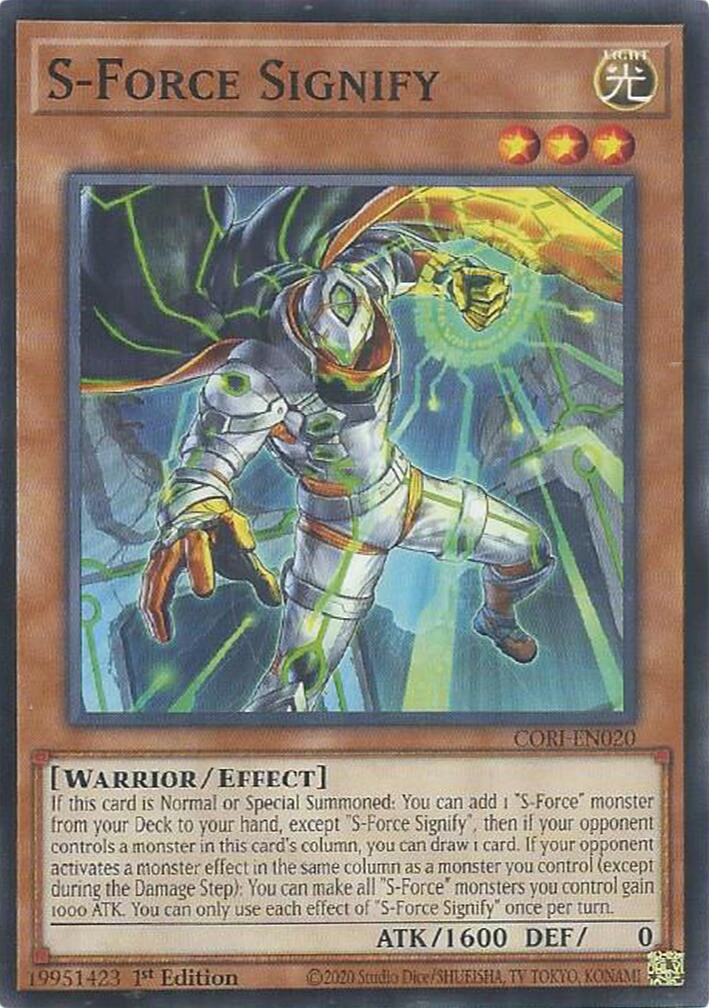 S-Force Signify [CORI-EN020] Common | Gear Gaming Fayetteville