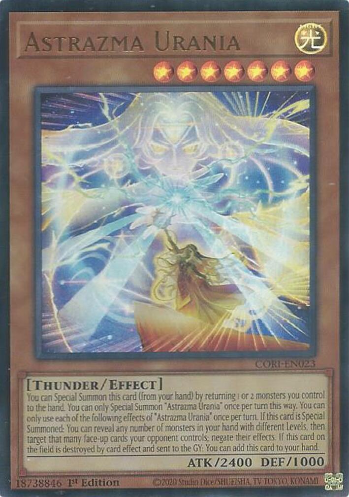 Astrazma Urania [CORI-EN023] Ultra Rare | Gear Gaming Fayetteville