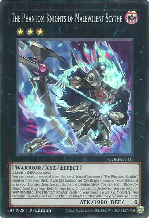 The Phantom Knights of Malevolent Scythe [CORI-EN037] Super Rare | Gear Gaming Fayetteville