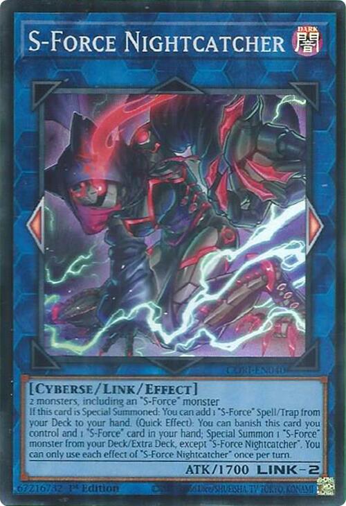 S-Force Nightcatcher [CORI-EN040] Super Rare | Gear Gaming Fayetteville