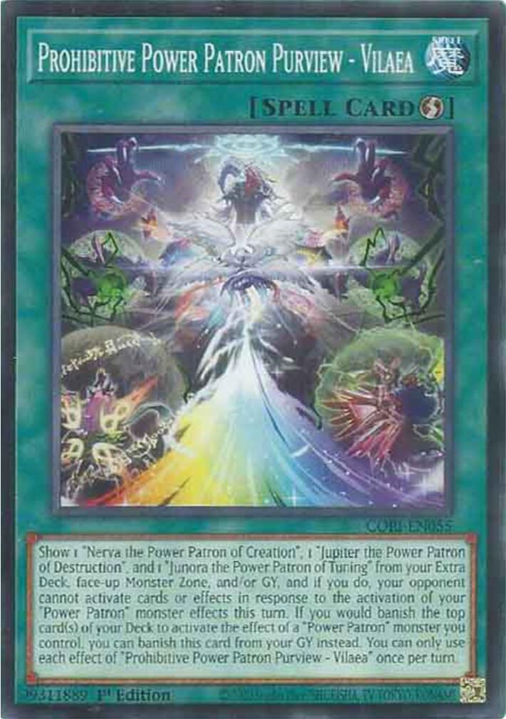 Prohibitive Power Patron Purview - Vilaea [CORI-EN055] Common | Gear Gaming Fayetteville