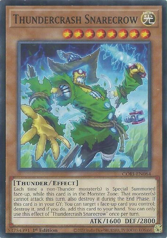 Thundercrash Snarecrow [CORI-EN084] Common | Gear Gaming Fayetteville