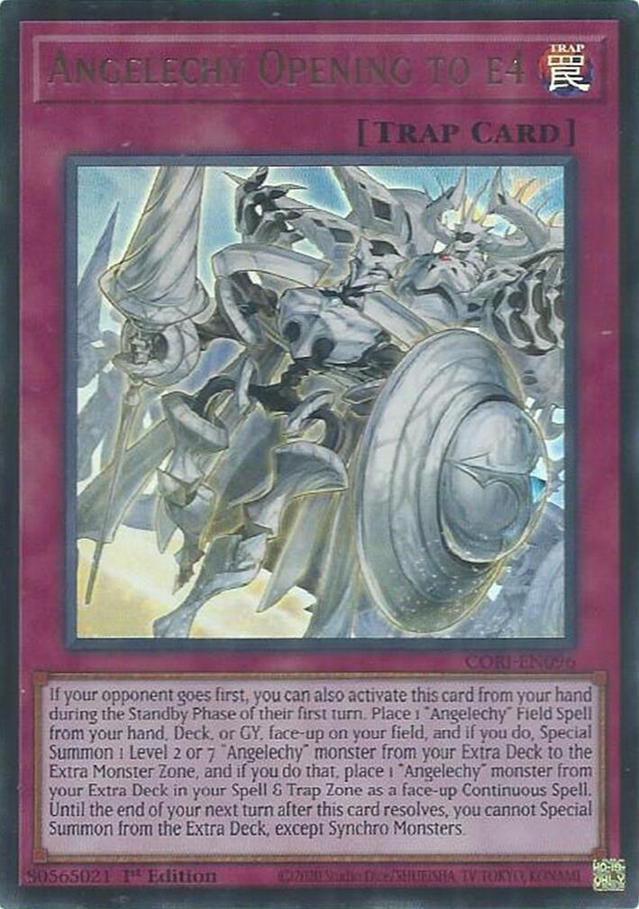 Angelechy Opening to e4 [CORI-EN096] Ultra Rare | Gear Gaming Fayetteville