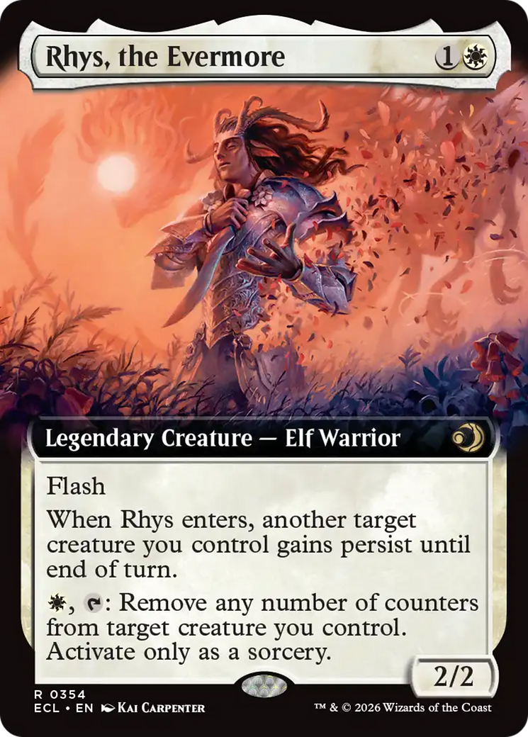 Rhys, the Evermore (Extended Art) [Lorwyn Eclipsed] | Gear Gaming Fayetteville