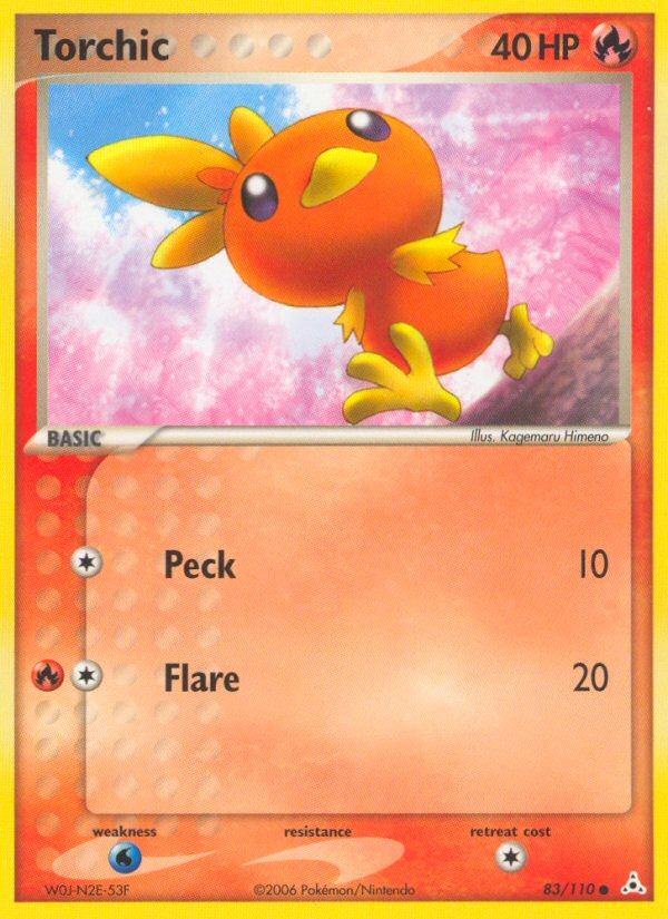 Torchic (83/110) [EX: Holon Phantoms] | Gear Gaming Fayetteville