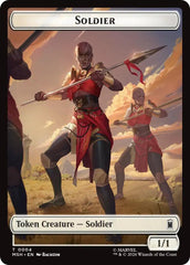 Soldier // Copy Double-Sided Token [Marvel Super Heroes Commander Tokens] | Gear Gaming Fayetteville