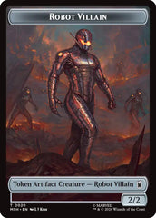 Villain // Robot Villain Double-Sided Token (009//020) [Marvel Super Heroes Tokens] | Gear Gaming Fayetteville