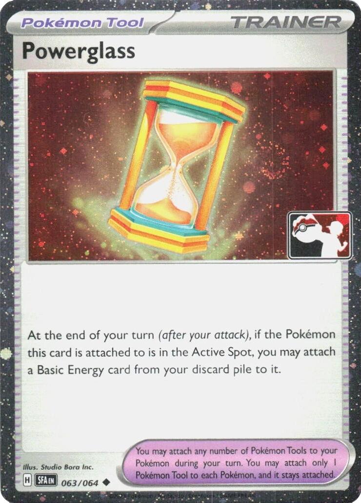 Powerglass (063/064) (Cosmos Holo) [Prize Pack Series Six] | Gear Gaming Fayetteville