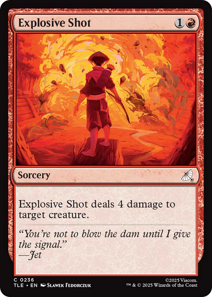 Explosive Shot [Avatar: The Last Airbender: Eternal-Legal] | Gear Gaming Fayetteville