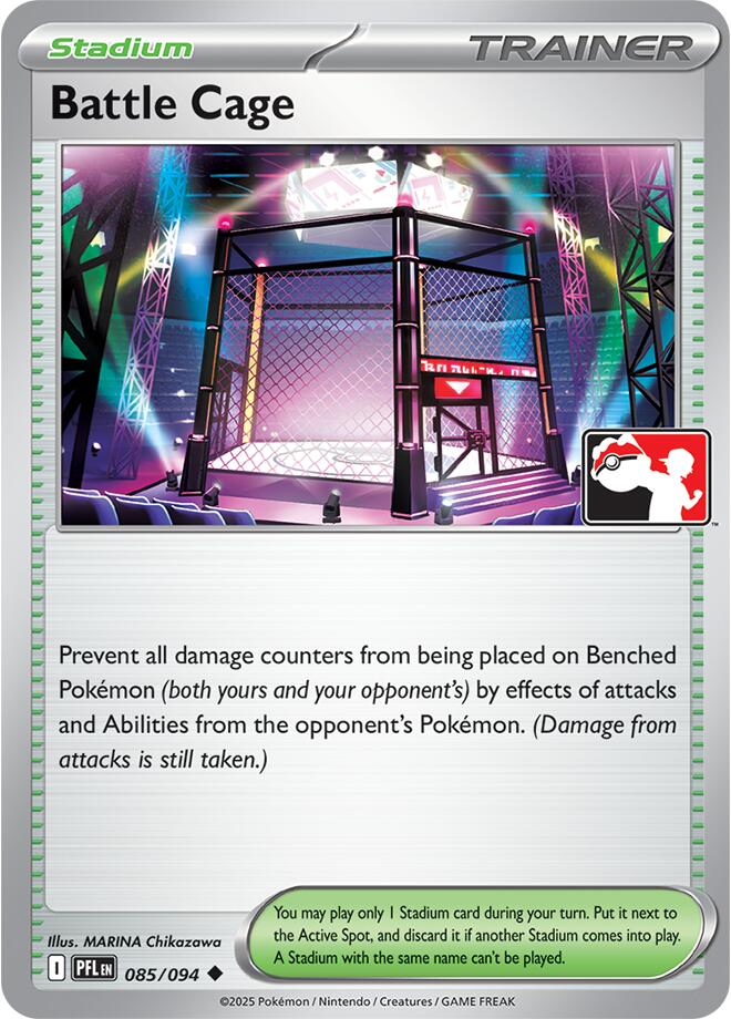 Battle Cage (085/094) [Prize Pack Series Nine] | Gear Gaming Fayetteville