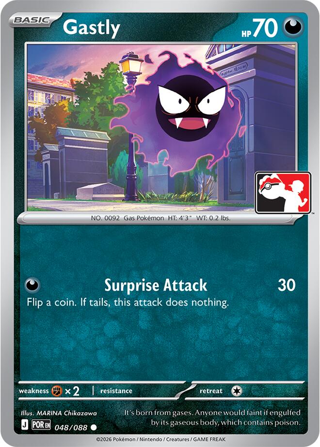 Gastly (048/088) [Prize Pack Series Nine] | Gear Gaming Fayetteville