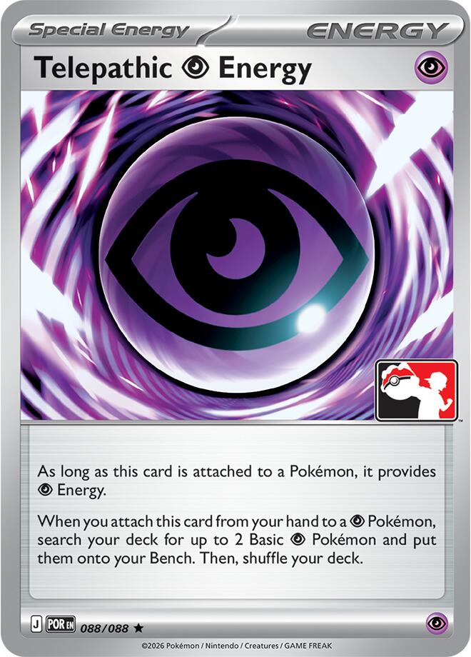 Telepathic Psychic Energy (088/088) [Prize Pack Series Nine] | Gear Gaming Fayetteville