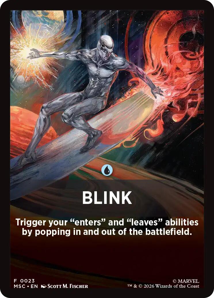 Blink Theme Card [Marvel Super Heroes Commander] | Gear Gaming Fayetteville