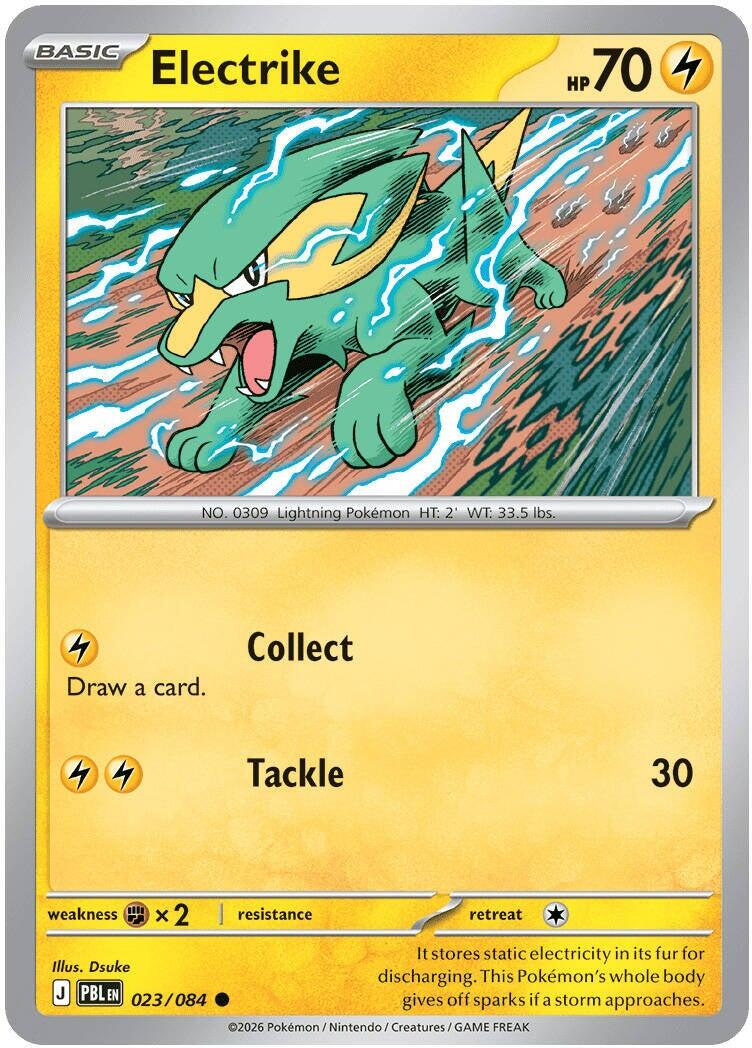 Electrike (023/084) [Mega Evolution: Pitch Black] | Gear Gaming Fayetteville