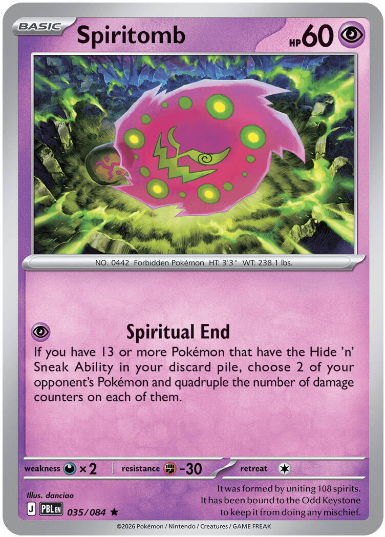 Spiritomb (035/084) [Mega Evolution: Pitch Black] | Gear Gaming Fayetteville
