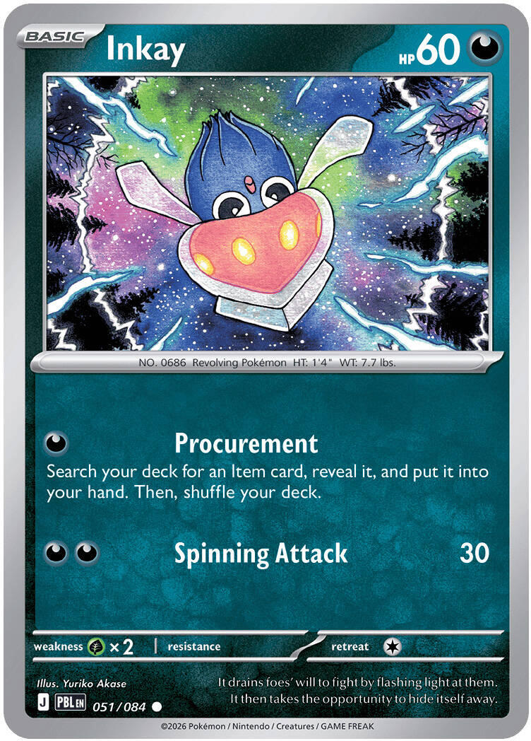 Inkay (051/084) [Mega Evolution: Pitch Black] | Gear Gaming Fayetteville